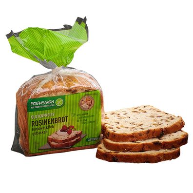 Rosinenbrot geschnitten Glutenfrei 400g