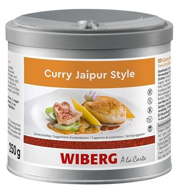 Wiberg-Curry Jaipur Style Gewürzzubereitung, kräftig rot 250g