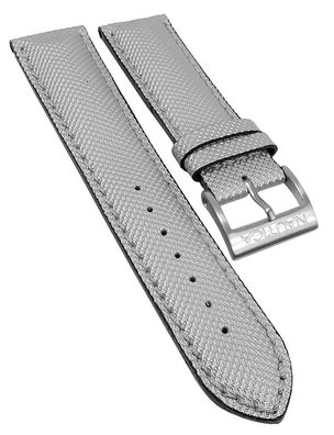 Nautica Uhrenarmband 22mm Kunststoff gepolstert silberfarben A15541