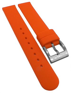 Nautica Uhrenarmband 16mm orange Kunststoff gleichlaufend NAI09500M