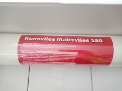 1 Rolle Malervlies 150g/ m² Renoviervlies 25m x 0,75m Vlies Makulatur