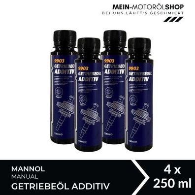 Mannol Getriebeoel Additiv manual 4x100 ML