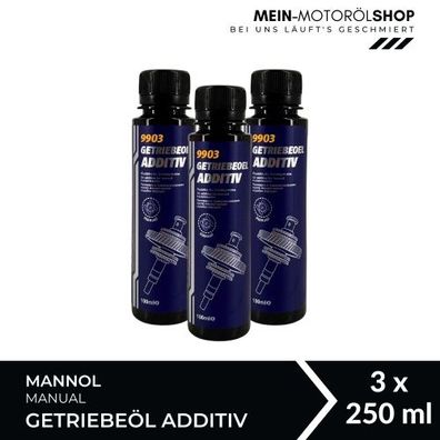 Mannol Getriebeoel Additiv manual 3x100 ML