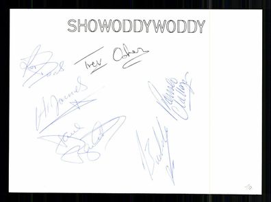 Showaddywaddy Britische Rockgruppe 6x Original Signiert + G 41962