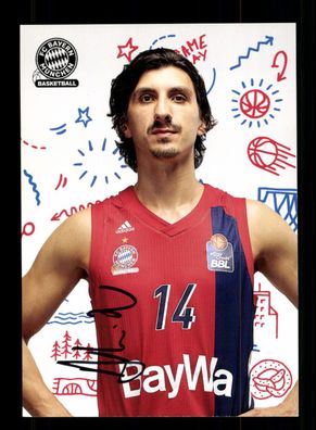 Nihad Djedovic Bayern München Original Signiert Basketball + A 236775