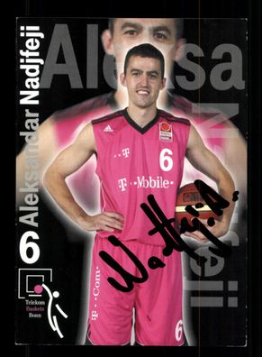 Aleksandar Nadjfeji Telekom Baskets Bonn Original Signiert Basketball + A 236769