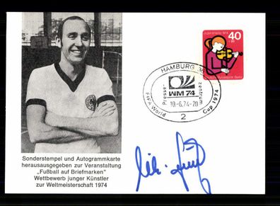 Willi Schulz DFB Vize Weltmeister 1966 Original Signiert + A 235545