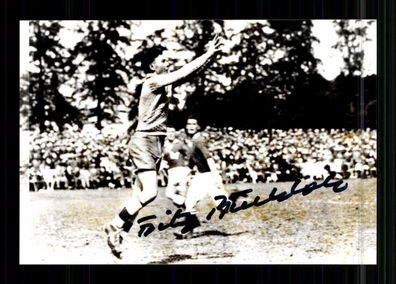 Fritz Buchloh 1909-1998 DFB Nationalspieler 1932-36 Original Signiert + A 235555