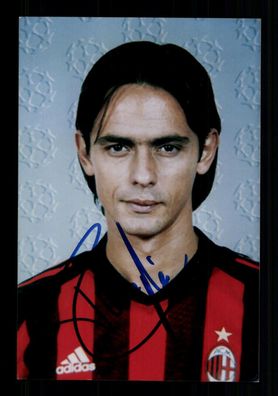 Filippo Inzaghi Nationalspieler Italien Weltmeister 2006 Signiert + A 235985