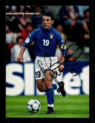 Vincenzo Montella Italien Vize Europameister 2000 Original Signiert + A 235991