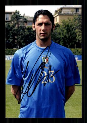 Marco Materazzi Italien Weltmeister 2006 Original Signiert + A 236030