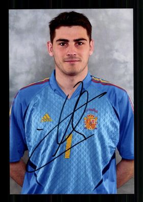 Iker Casillas Spanien Weltmeister 2010 Original Signiert + A 236034