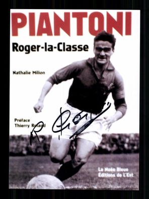 Roger Piantoni 1931-2018 Nationalspieler Frankreich WM 1958 + A 236048