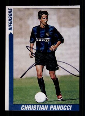 Christian Panucci Inter Mailand Original Signiert + A 236008