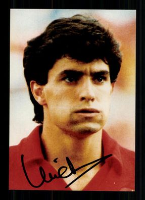 Michel Nationalspieler Spanien WM 1986/90 Original Signiert + A 236061