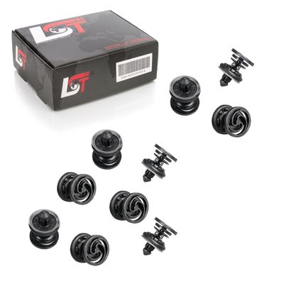 10x Für VW Tiguan Touareg Touren Türverkleidung Verkleidung Türpappen Clips