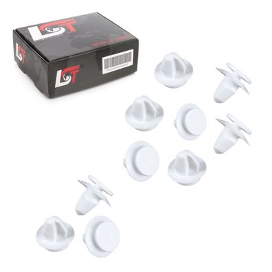 10x Heckspoiler Spoiler Befestigungs Clips für Peugeot 307