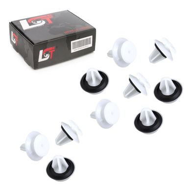 10x Kofferraum Heckklappen Verkleidung Halter Clips für DAEWOO NEXIA