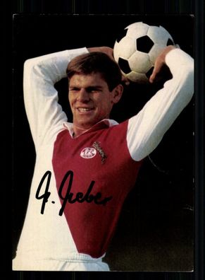 Wolfgang Weber ARAL Autogrammkarte 1966 1 FC Köln Original Signiert+A 235840