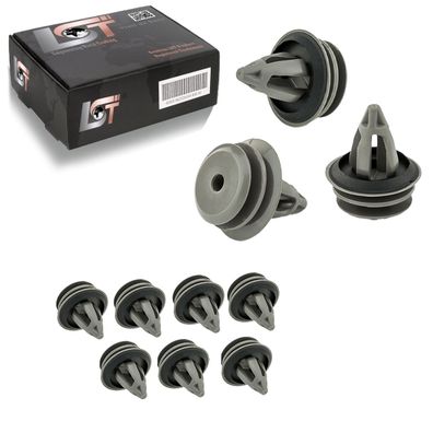 10x Türverkleidung Befestigungs Clips mit Dichtscheibe für BMW MINI R50 R52 R53