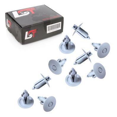 10x Clips Kofferraum Seitenverkleidung für NISSAN Wingroad