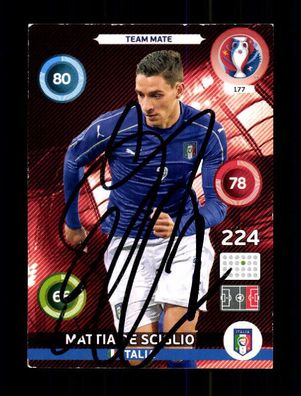 Mattia de Sciglio Nationalspieler Italien Panini Sammelcard Original + A 236156