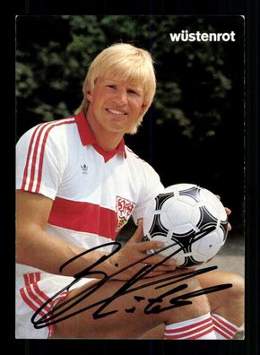 Bernd Förster VfB Stuttgart Autogrammkarte Original Signiert + A 236257