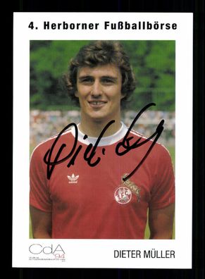 Dieter Müller 1 FC Köln Autogrammkarte Original Signiert + A 236297