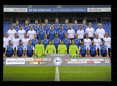 Arminia Bielefeld Mannschaftskarte 2016-17