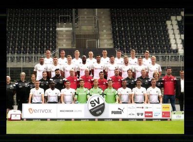 SV Sandhausen Mannschaftskarte 2016-17