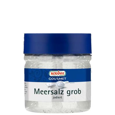 Kotanyi Meersalz natürlich grob jodiert universell einsetzbar 360g