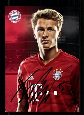 Fiete Arp Autogrammkarte Bayern München 2019-20 Original Signiert