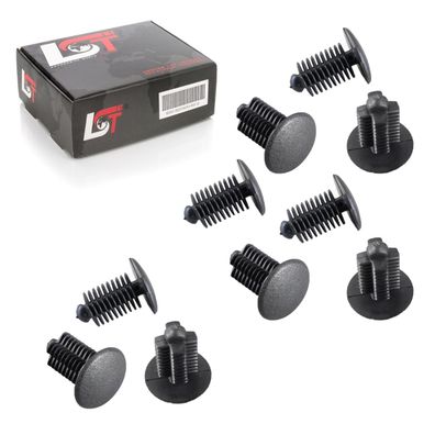 10x Tannenbaum CLIPS Universal Innenverkleidung PANELE Ø 9-10mm Kopf 18mm
