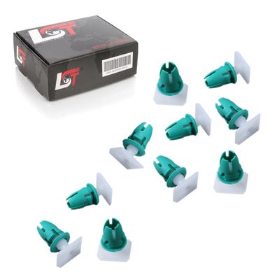 10x Türschienen Befestigung CLIP + TÜLLE für Mercedes R170 208 W210