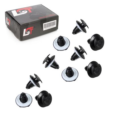 10x Kopfstützen Befestigungs Clips für BMW E21 E23