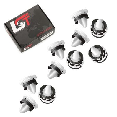 10x Für Opel Vauxhall Astra Combo Corsa Mokka Türverkleidung Türpappen Clips