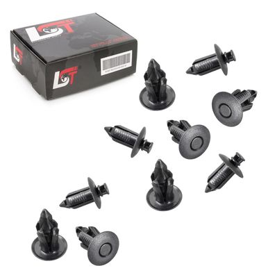 10x Spreizniete universal Niete Clips Motorhaube für SUZUKI