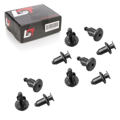 10x Befestigung Clips Wasserabweiser Windlauf für TOYOTA Avensis HILUX 4 RUNNER