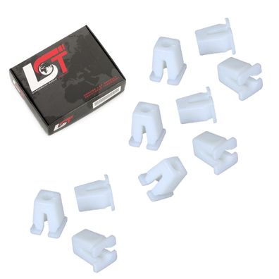 10x Universal Spreizmutter FÜR Karosserie Befestigung CLIPS