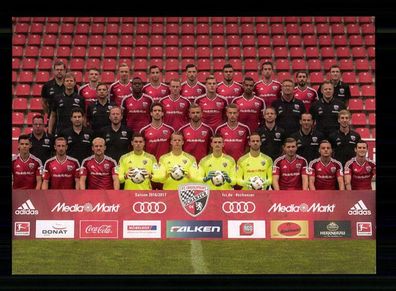 FC Ingolstadt Mannschaftskarte 2016-17