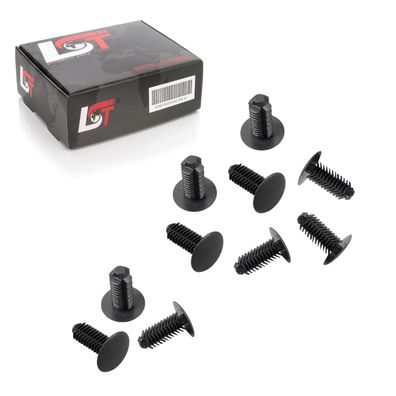 10x Befestigung Tannenbaum CLIPS Innenverkleidung Universal Ø 9mm Kopf 18mm