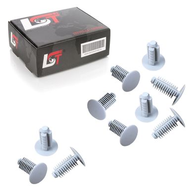 10x Innenverkleidung Verkleidung Befestigung CLIPS Universal Ø8mm Kopf 18mm grau