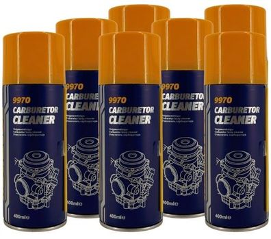 Mannol Carburetor Cleaner (Vergaser Reiniger) 7x400 ML