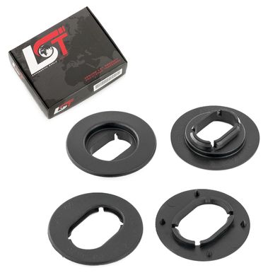 2x Fussmatten Teppich Befestigung Clips Oval für VW GOLF T4 T5 POLO SHARAN LUPO