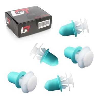 5x Zierleisten Kotflügel Clips Tülle Zierleistenklammer für VW Golf 3 III