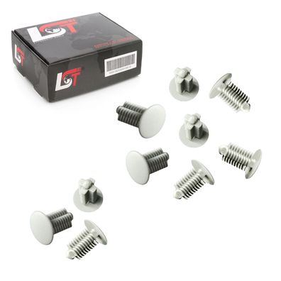 10x CLIPS Innenverkleidung Universal PANEL Befestigungs CLIPS Ø 9-10 mm