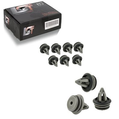 10x Türverkleidung Befestigungs Clips mit Dichtscheibe für BMW X1 X3 X5 X6