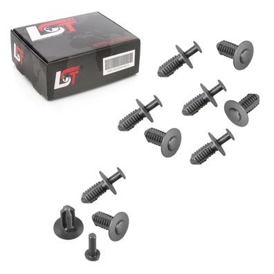 10x Spreiznieten FÜR Radkastenabdeckung Radhaus Mercedes Ø 6-7mm