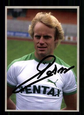 Jürgen Röber Autogrammkarte Werder Bremen Spieler 70er Jahre Original Signiert