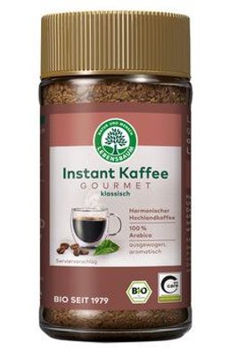 Lebensbaum 3x Instant Kaffee Gourmet 100g